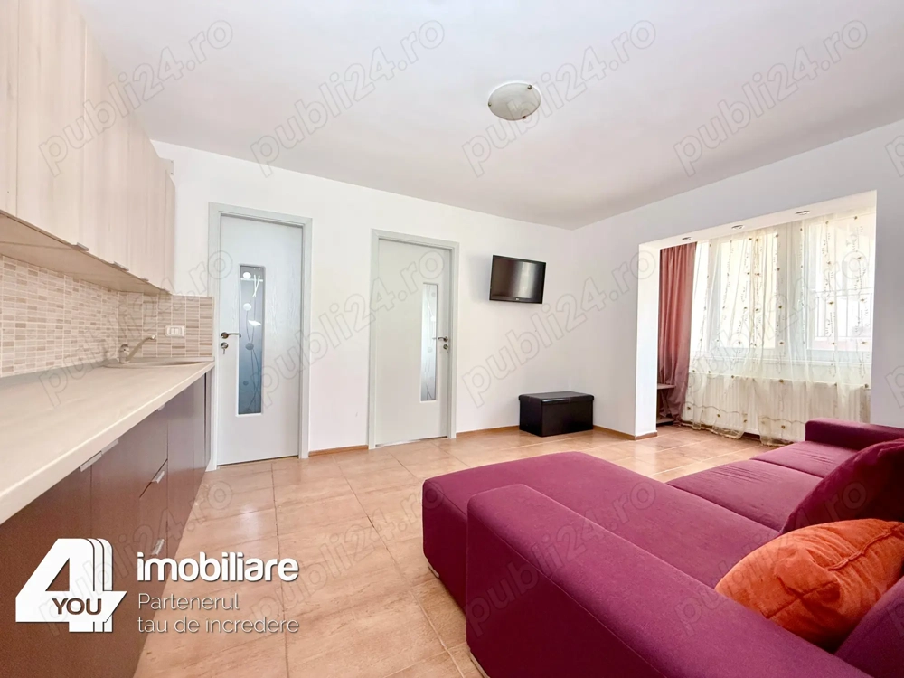 Apartament 2 camere Podgoria et.2 4, renovat, mobilat si utilat
