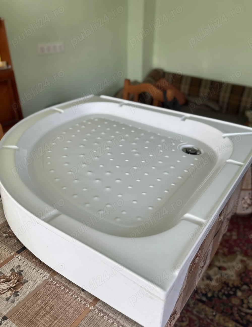 Cabină de duș pe colț 