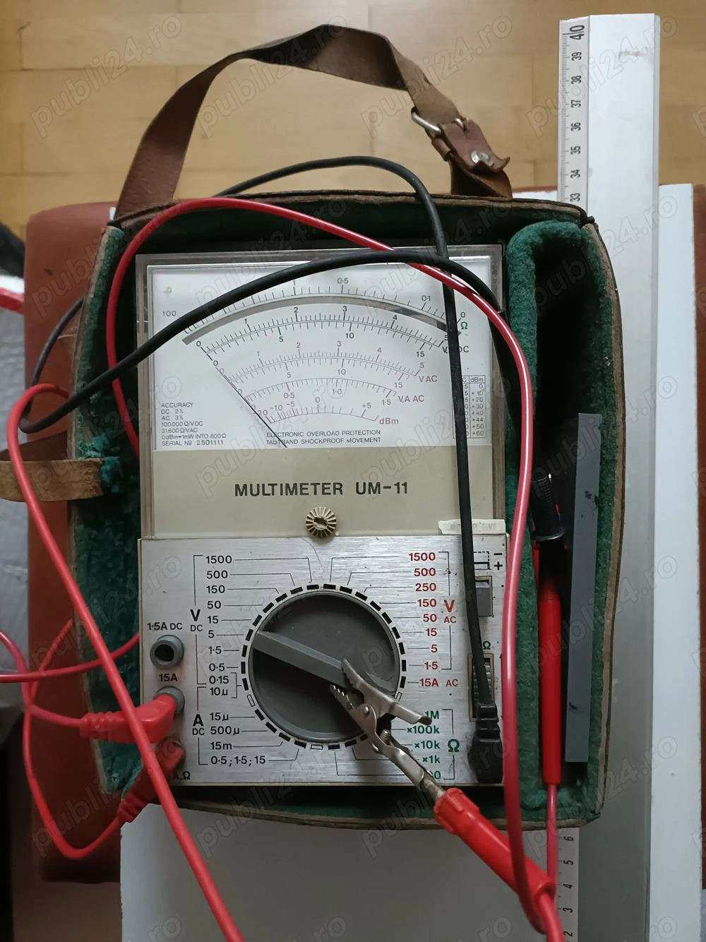 Aparat masura MULTIMETRU UM 11 functioneaza