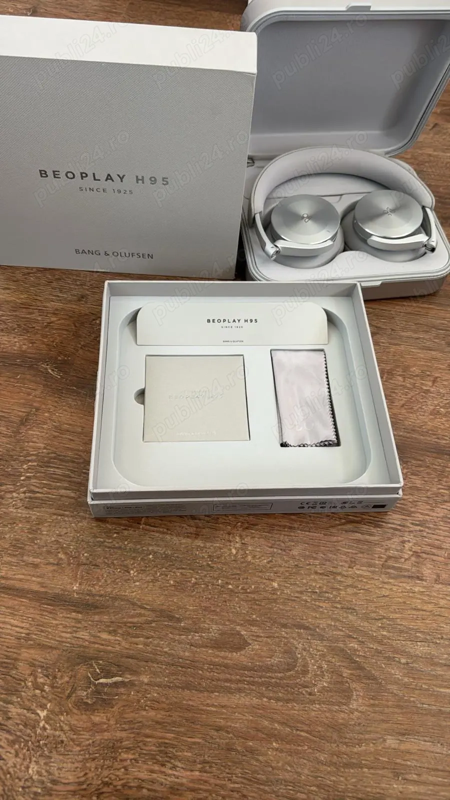 Vand casti Bang&Olufsen H95 Beoplay Grey Mist