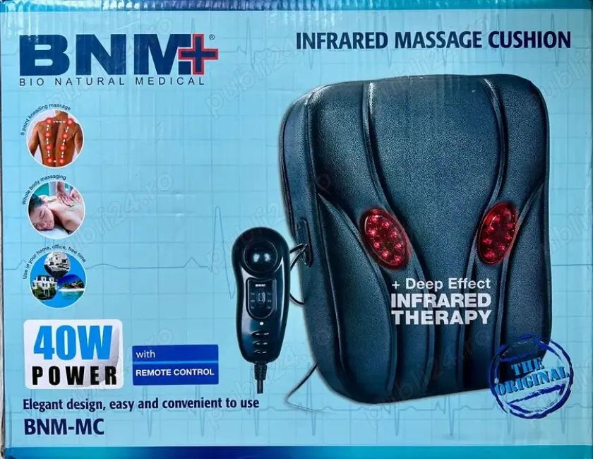 Aparat masaj - presopunctura - Shiatshu, Infrarosii BNM+ 