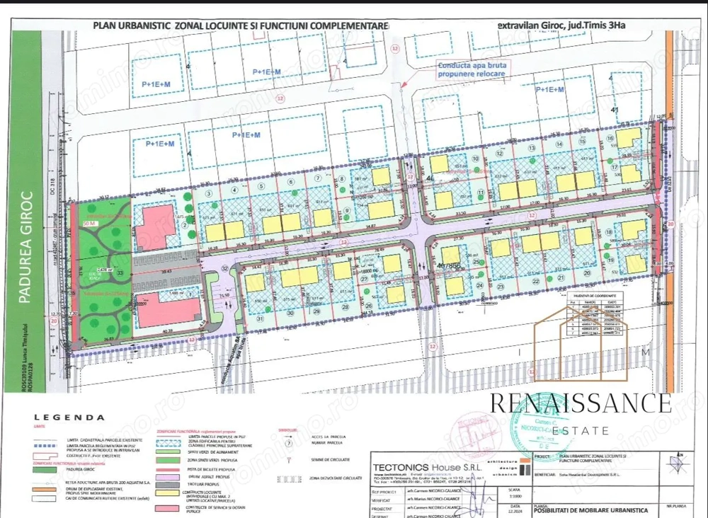 Giroc Teren 30.000mp PUZ APROBAT Pentru Case | Asfalt - Langa Padure