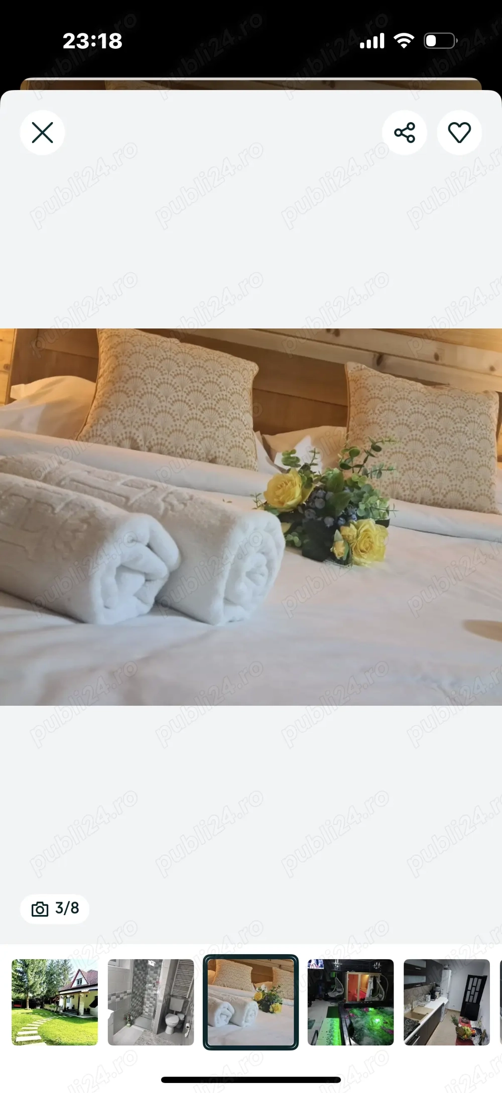 Cabana de închiriat 