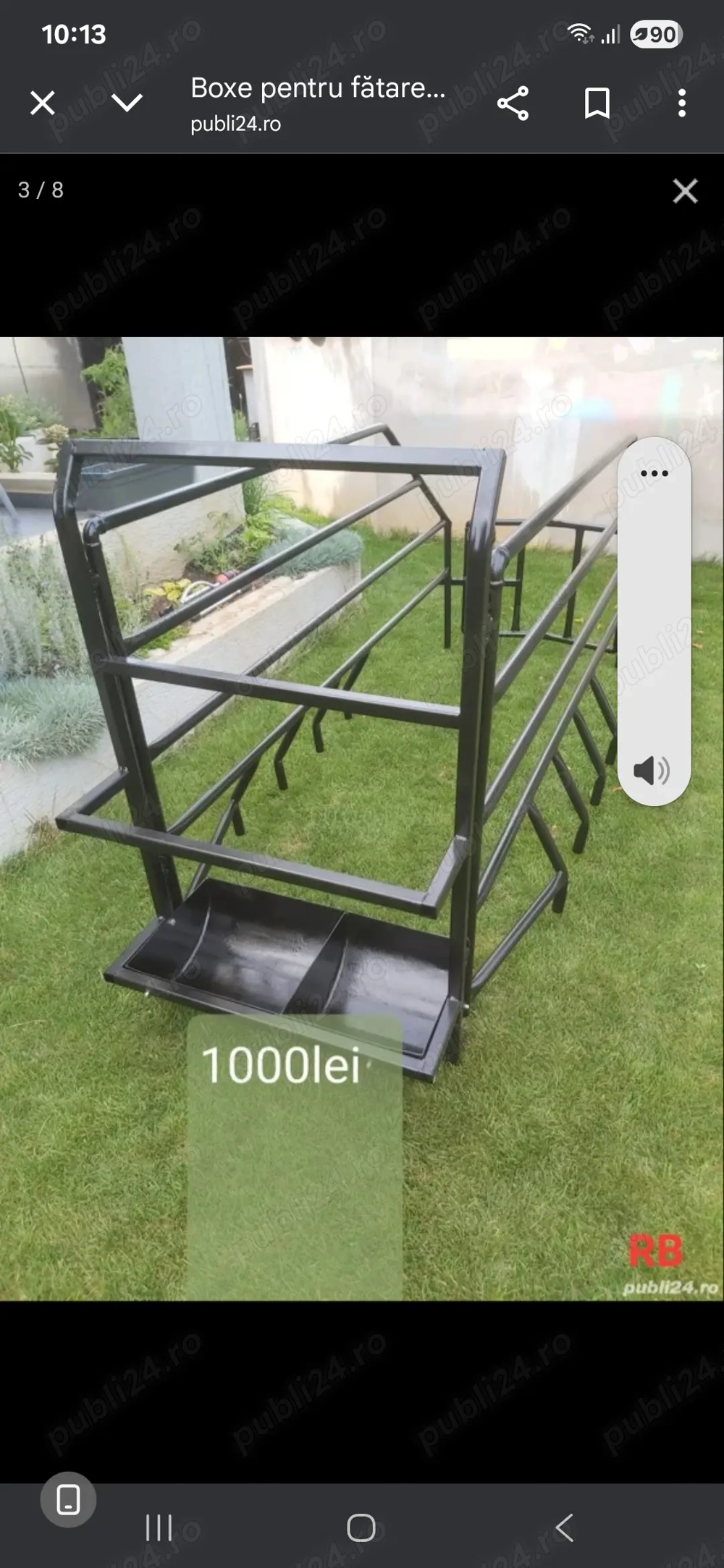 Boxa fatare scroafa folosita 1 data