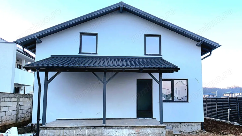 Casă Nouă P+M în Păulești, 150 mp utili, încălzire în pardoseală, TVA=0