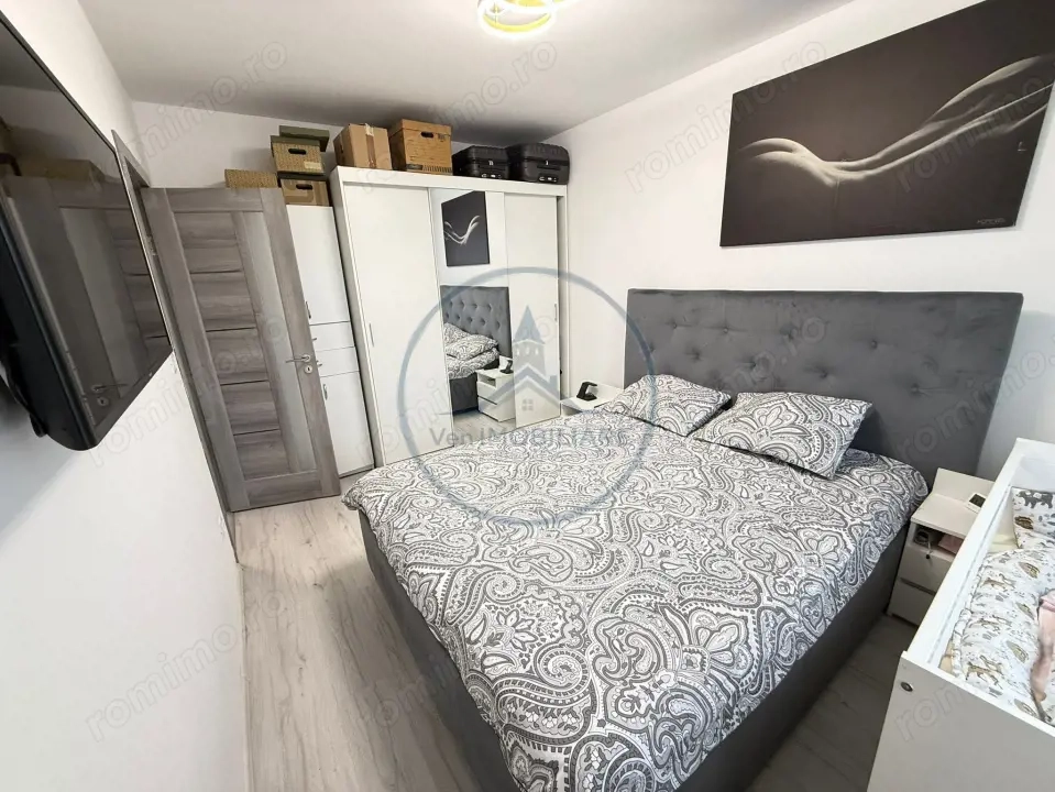 Apartament 2 camere + dressing, mobilat și utilat modern – zona Aurel Vlaicu