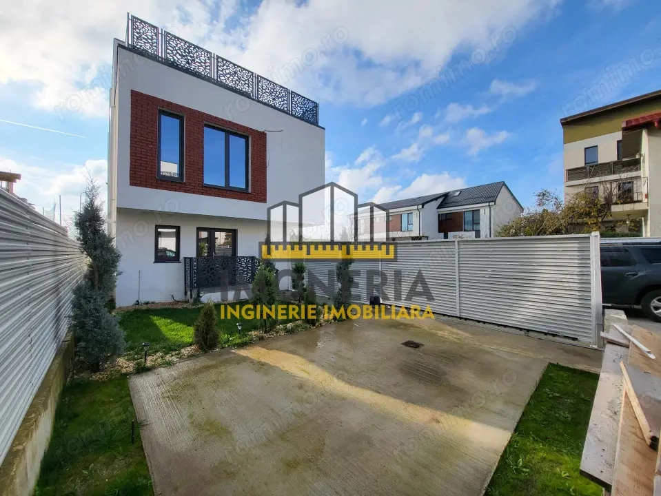 Casă finalizată – Comision 0% – 5 camere, terasă, curte, metrou 1 Decembrie