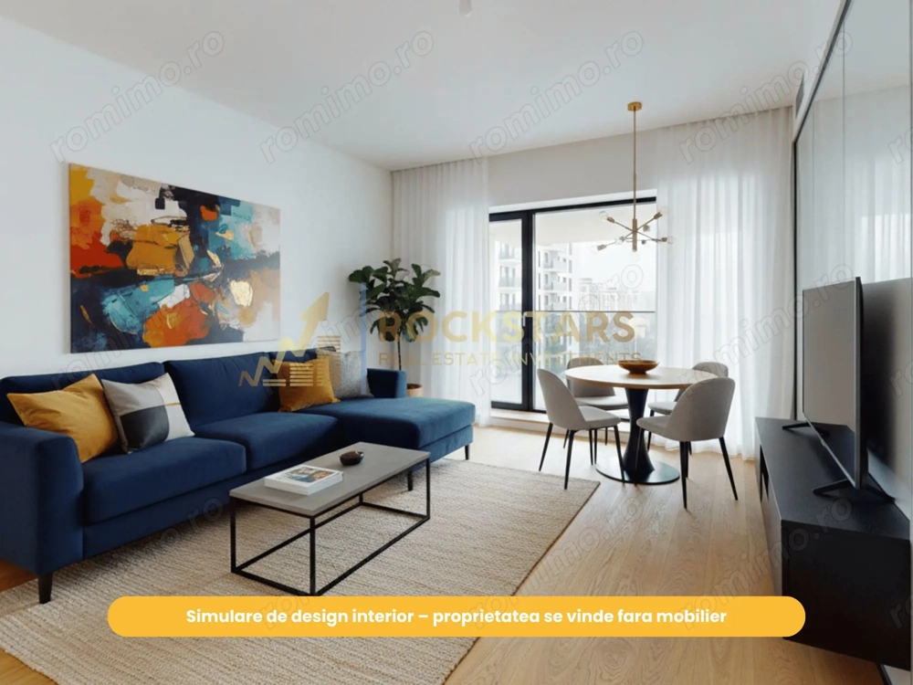 Apartament 2 Camere | 59 mp | Etaj 7 | Nusco City Park | TVA inclus