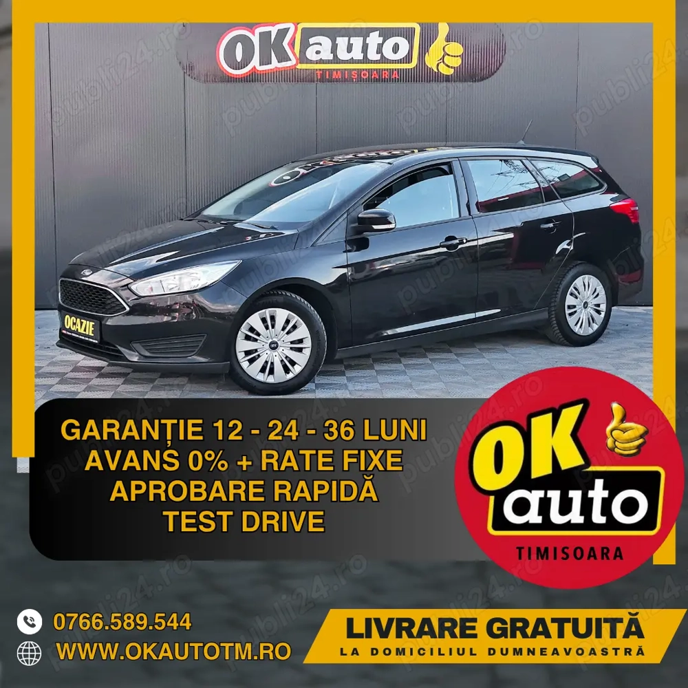 FORD FOCUS   2017   EURO 6   1.5 diesel   95 C.P.