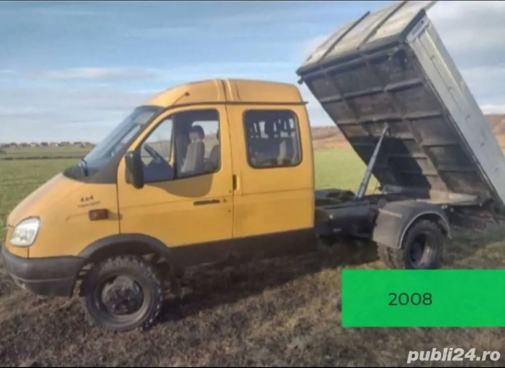 Basculabil 4x4 reductor Gaz Gazela iveco 