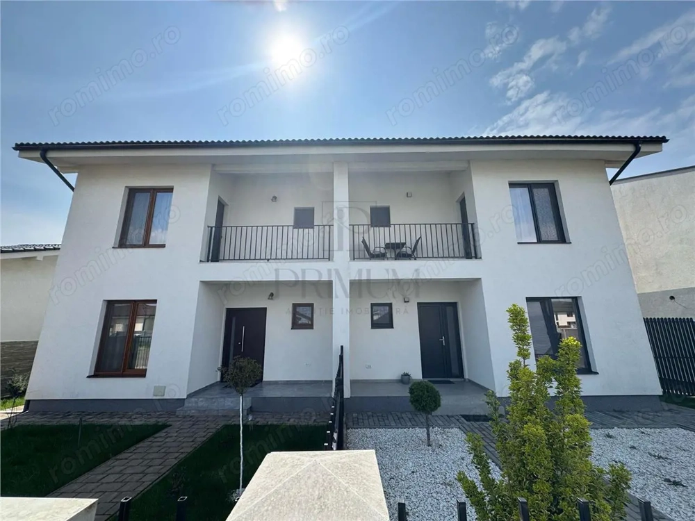 Duplex spatios - partial mobilat si utilat - curte amenajata.