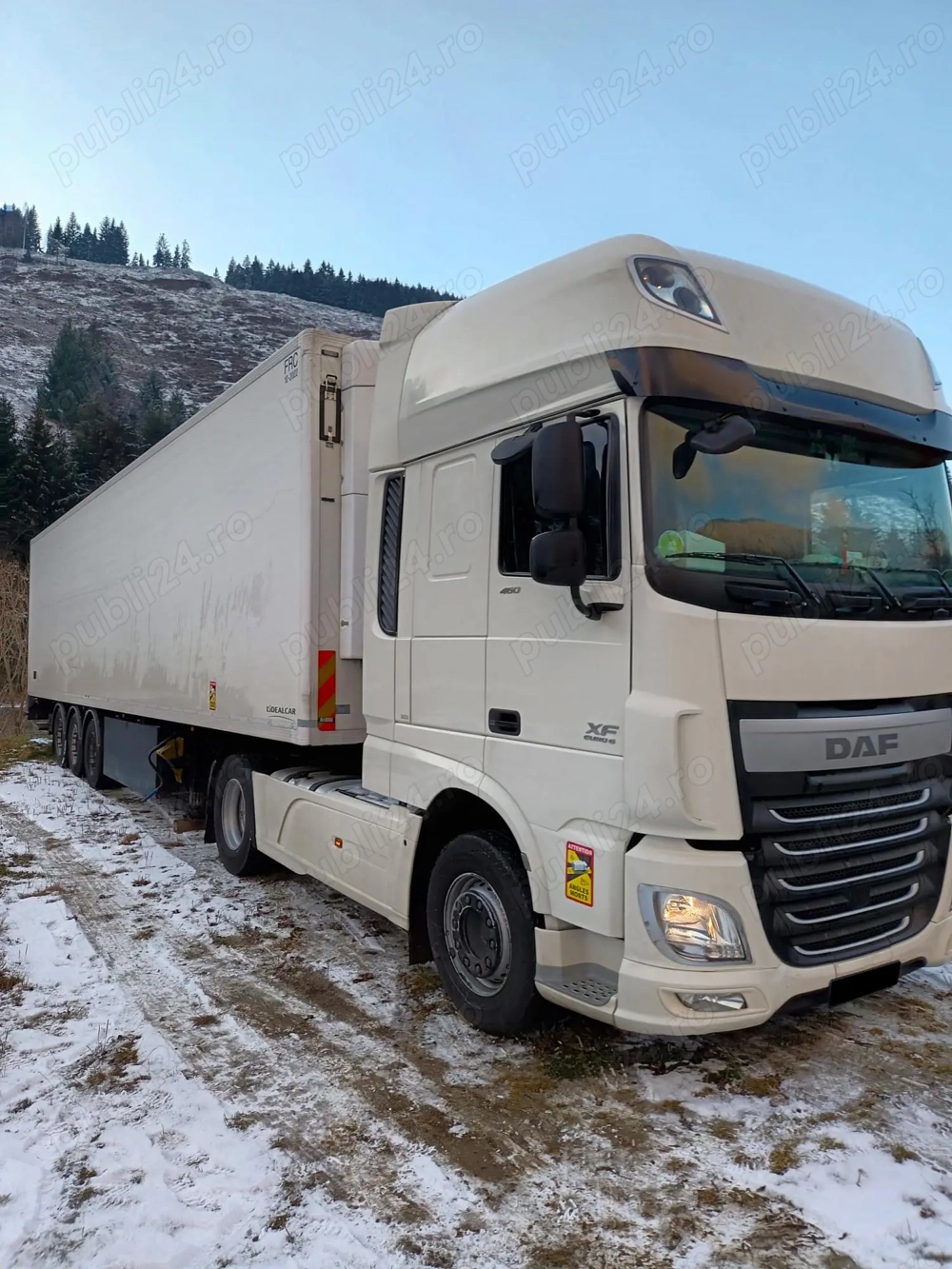 Daf XF 460 + Semiremorcă Tecnokar