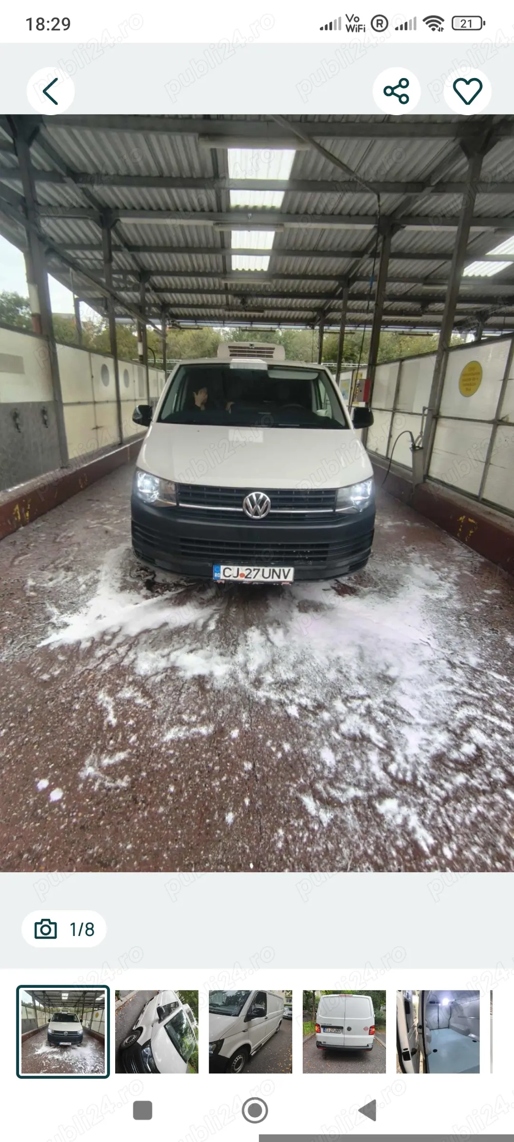 Vand vwT6 frigorific