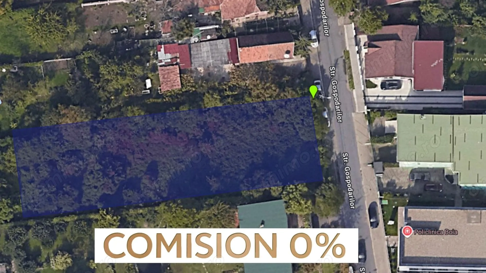 COMISION 0 | Teren intravilan | 2.700 mp | Zona Braytim
