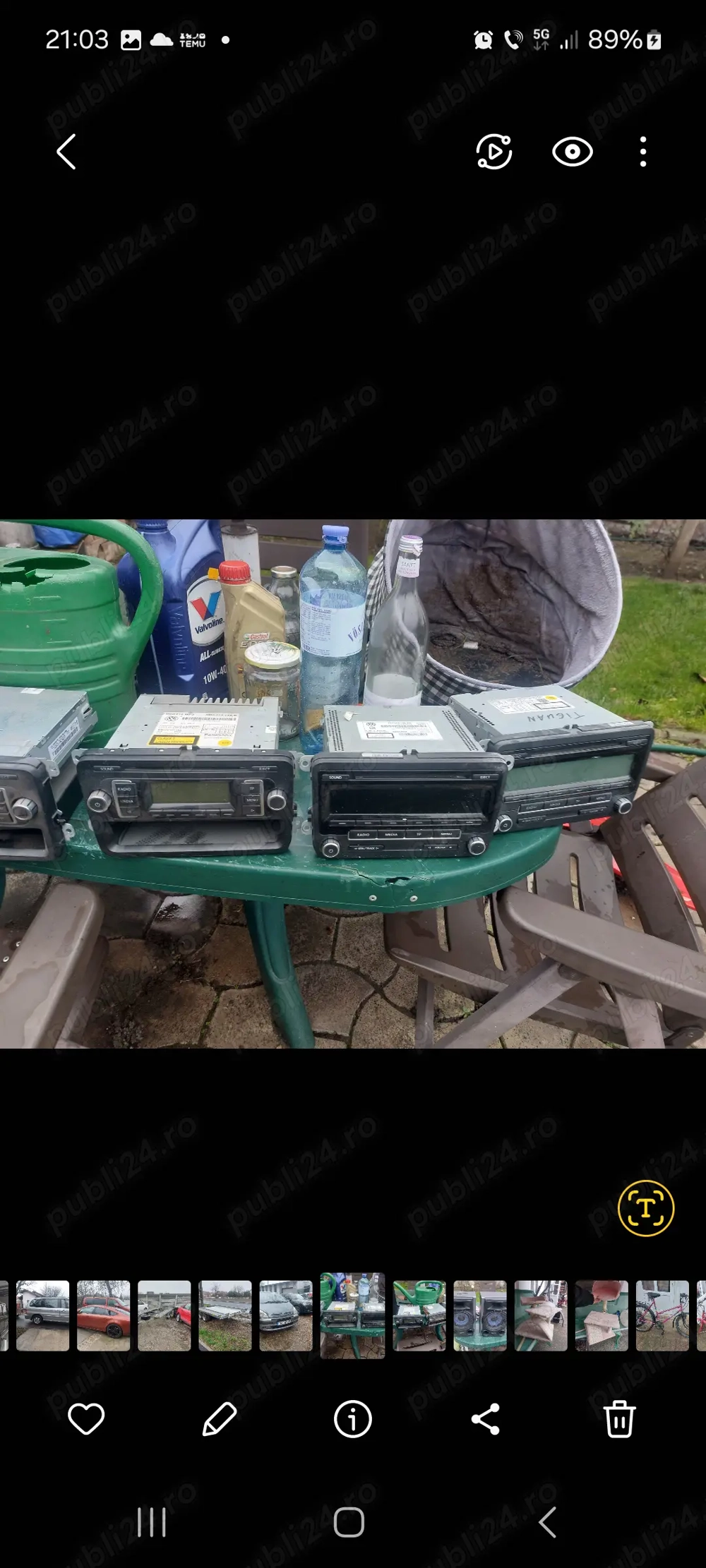 Cduri cu radio Vw  500 Ron buc