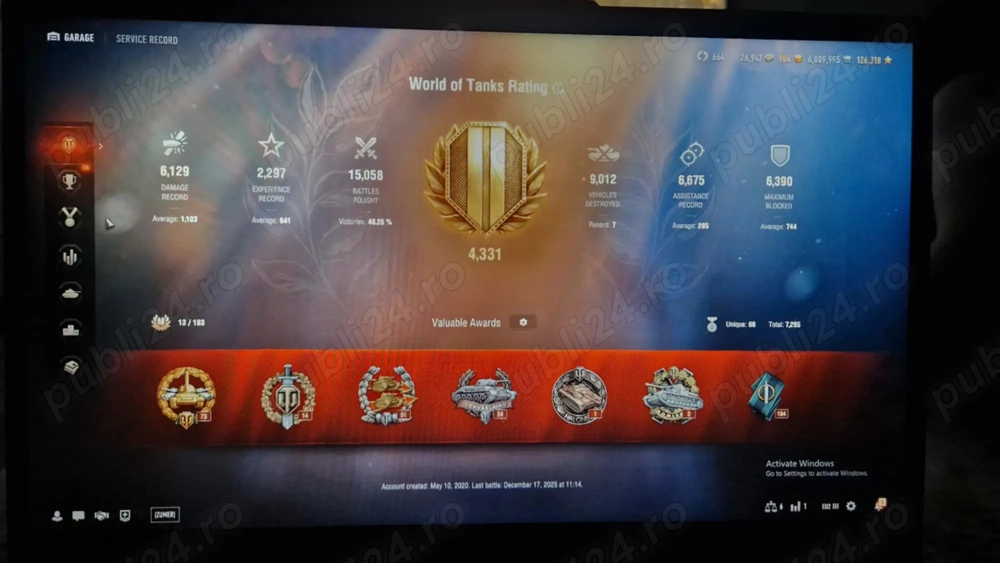 cont world of tancks