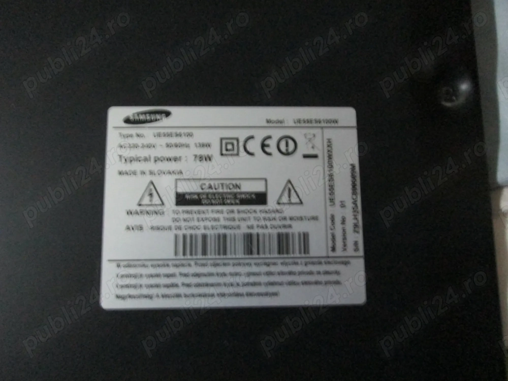 sursa alimentare PD55B1D_CHS BN44-00519B perfect functionala din Samsung UE55ES6100WXXH 