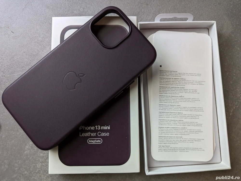 Huse piele iPhone 17, 16 sau 15 toată gama: Pro, Max ori clasic