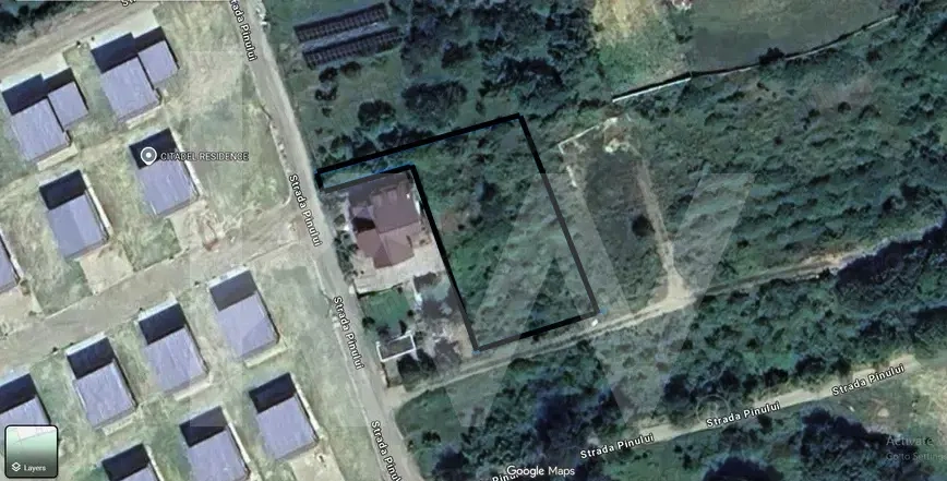 Teren intravilan de 1409 mp cu PUZ - Cisnadioara