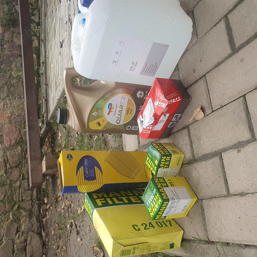 Pachet Ulei +Filtre PEUGEOT 308sw 1,6 bluehdi 2015