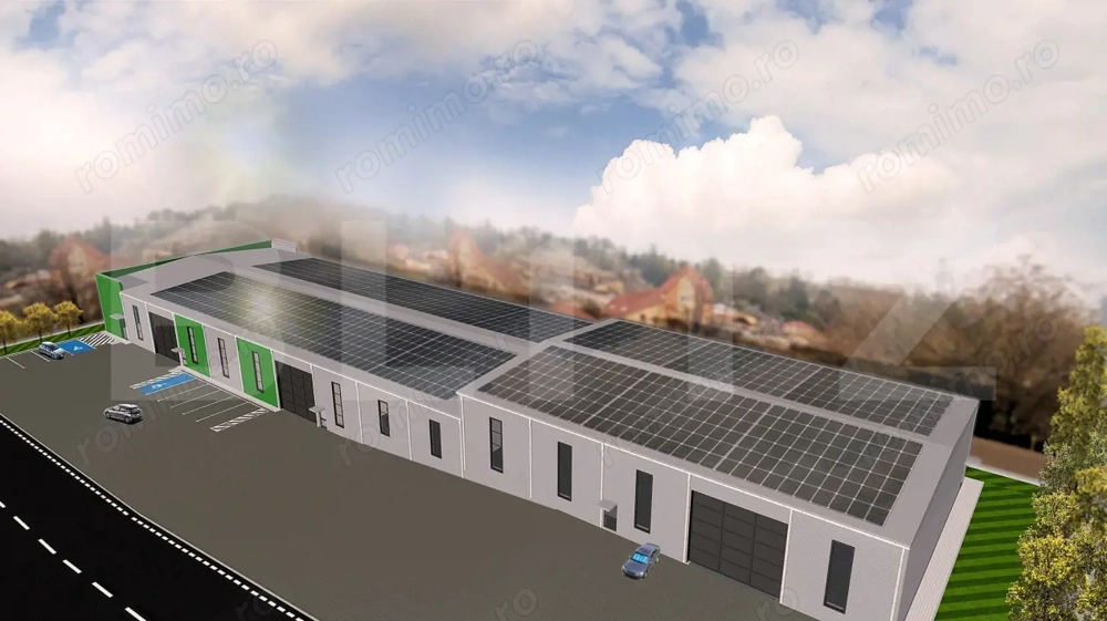 Doua hale industriale 620 - 1500 mp, Campenesti /Apahida