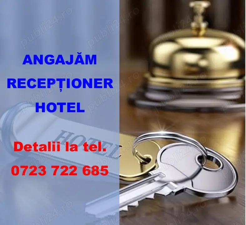 Angajam Receptioner Hotel