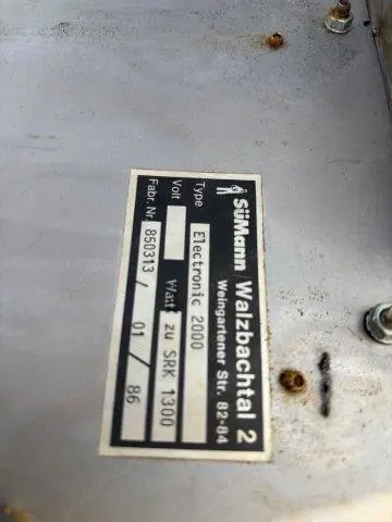 Cameră de afumare SüMann, tip Electronic 2000 reconditionata cu controller Aditec MIC