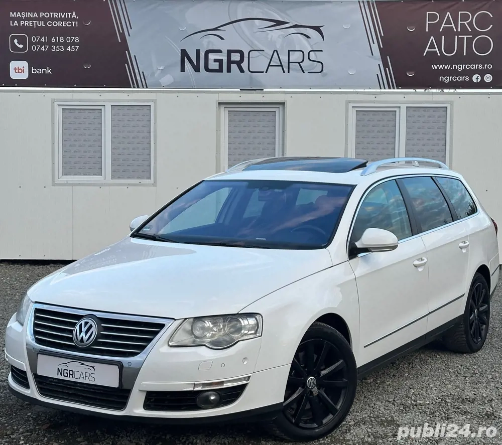 Volkswagen Passat B6 2.0 TDI 170CP Highline DSG Euro 5 | Rate   Transport   Numere roșii