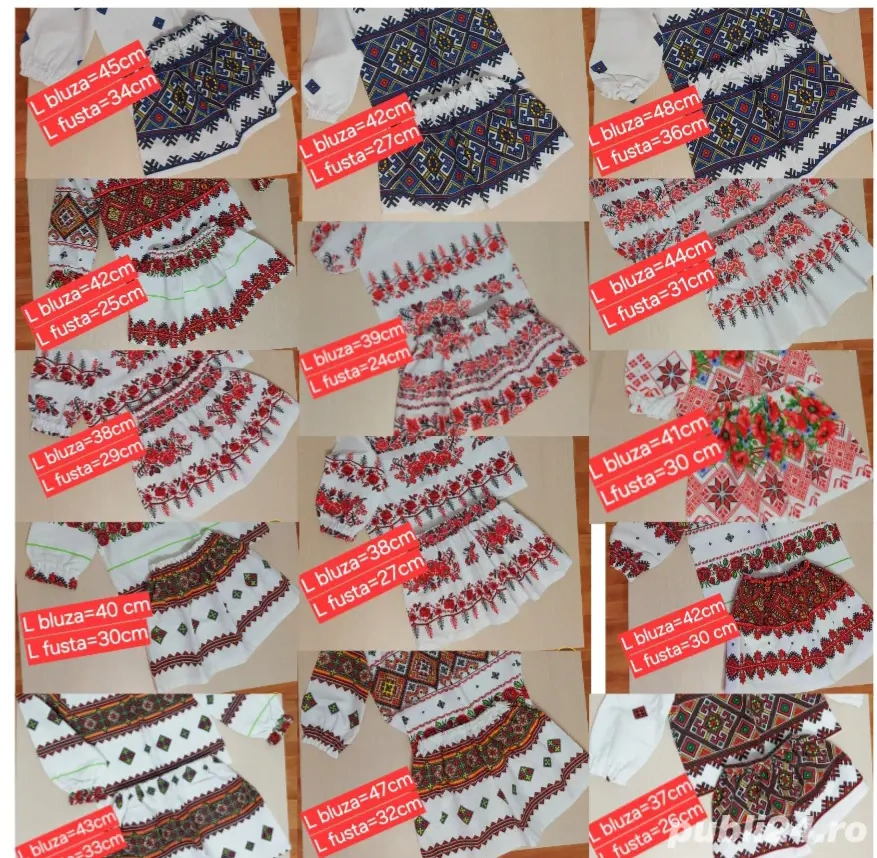  Vand costume populare