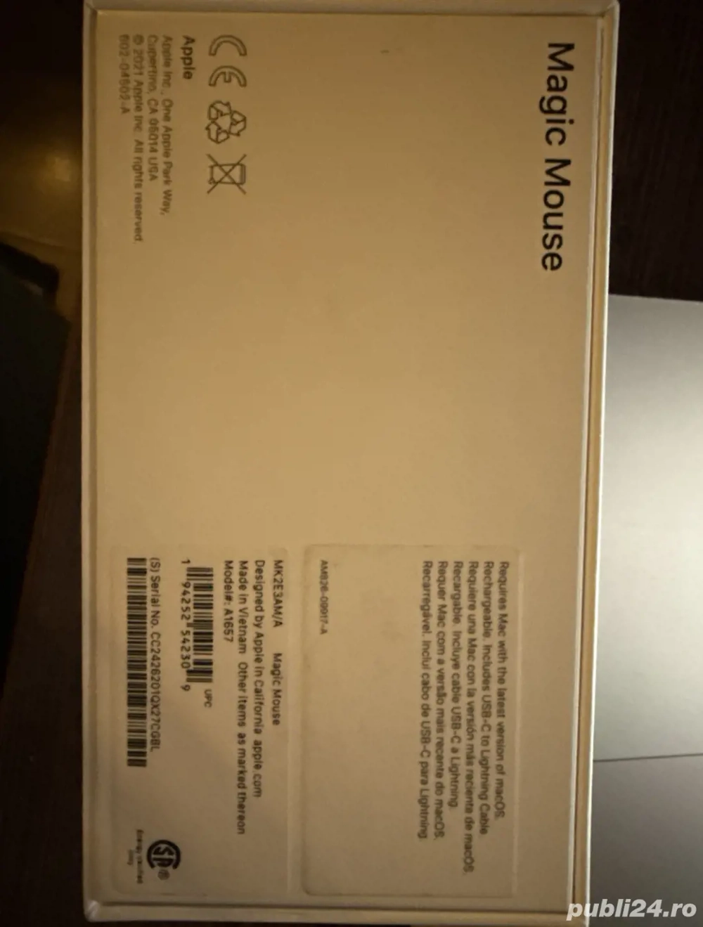 Magic Mouse 2024 (Apple )