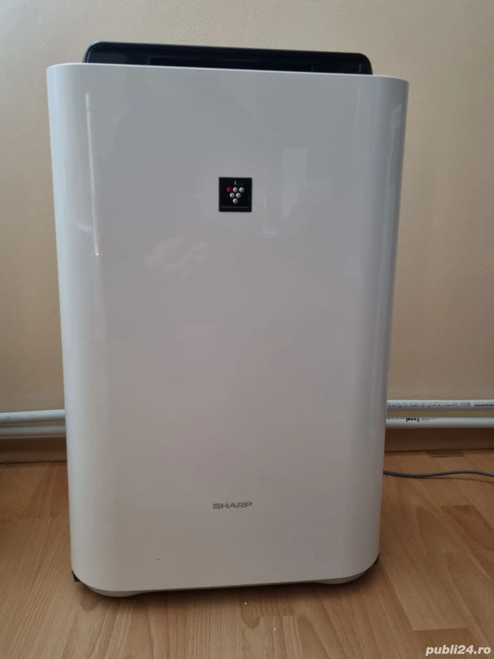 Purificator aer SHARP Plasmacluster KC-D40EUW, 3 trepte viteza, HEPA, ionizare, umidificare