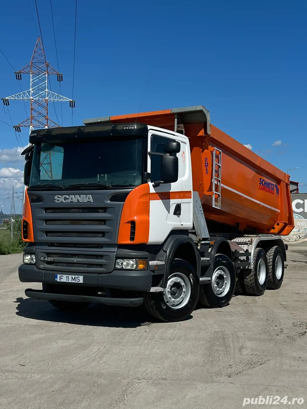 Scania R420 8x4