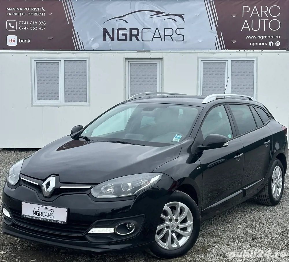 Renault Megane LIMITED 1.5 dCi 2015 Facelift Automat | Rate   Transport   Numere roșii