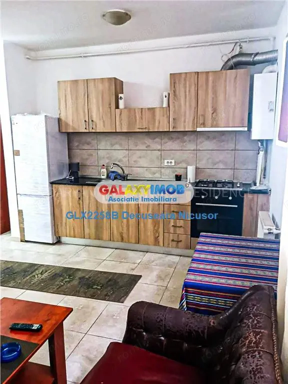 Garsoniera mobilata utilata Militari Residence,  220 Euro