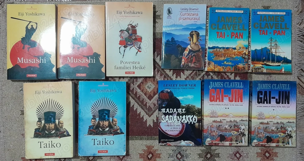 Carti Japonia, China Coreea, Romania, altele