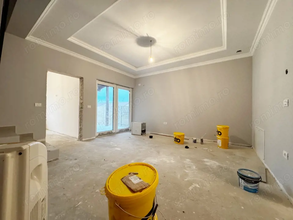 Duplex 4 camere, 95mp utili + 14mp terasa, 270mp teren, Mosnita Noua