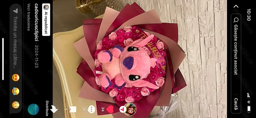 Flori parfumate personalizate