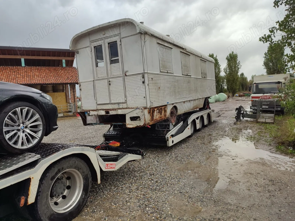 Vagon dormit, rulota caravana