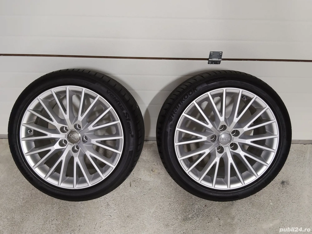 vând jante cu anvelope de vară r18 245 40 , pentru audi A6 C6 