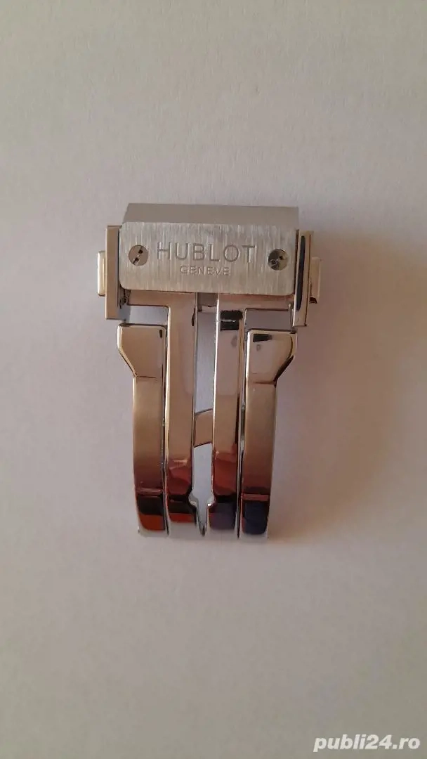 Inchizatoare curea Hublot argintie,neagra,galbena sau rose gold, dar si curele,surubelnita, separat.