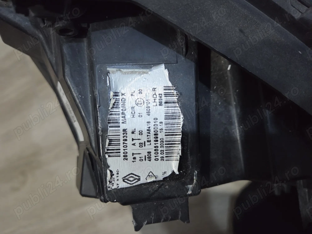 Faruri renault clio 5 full led stang si drept