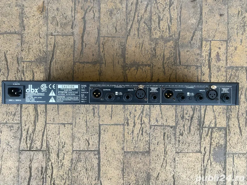 compressor   limiter   gate DBX 166 XL 