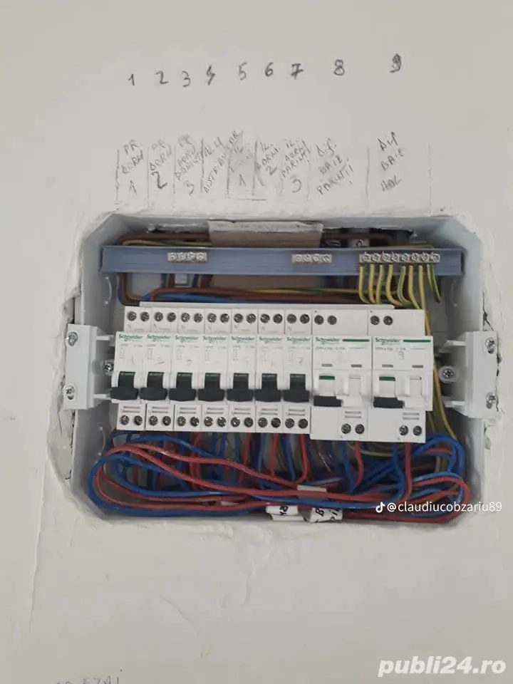 Electrician interioare(deranjamente)