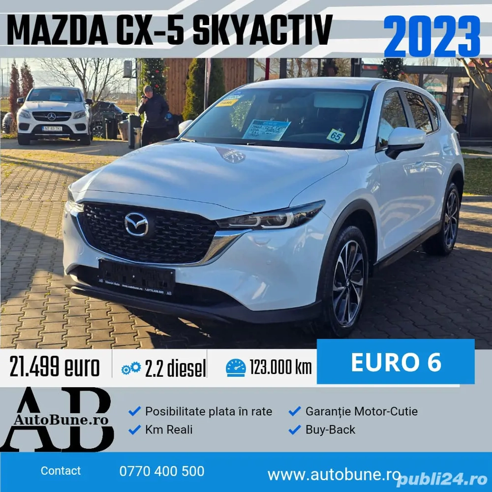 Mazda CX-5 Skyactiv 2.2 Diesel 150 CP