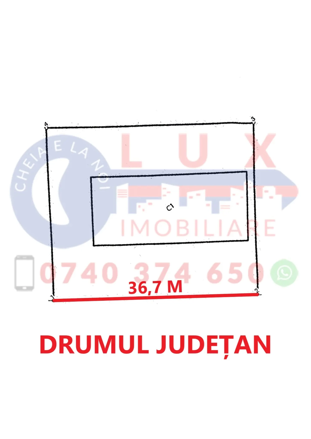 ID 7889 Teren cu potențial turistic în Murighiol   1.100 mp