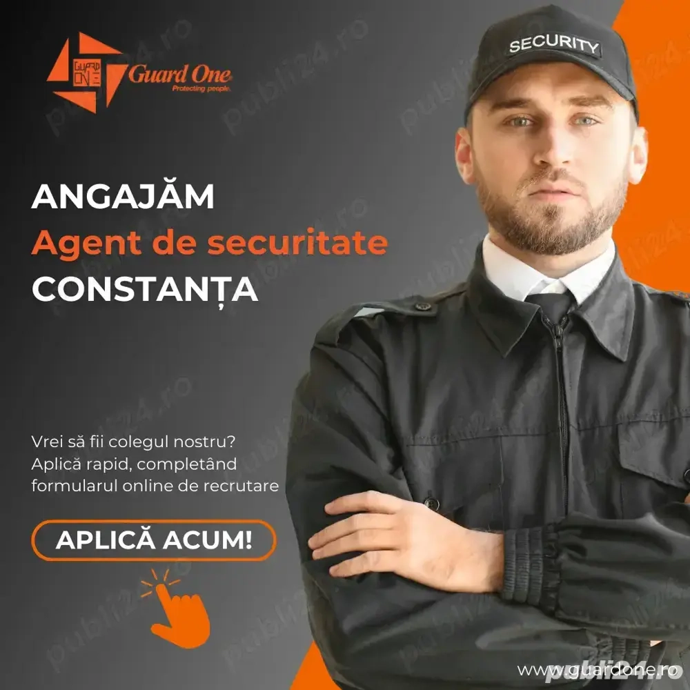 Guard One angajeaza agent de securitate din orasul Constanta