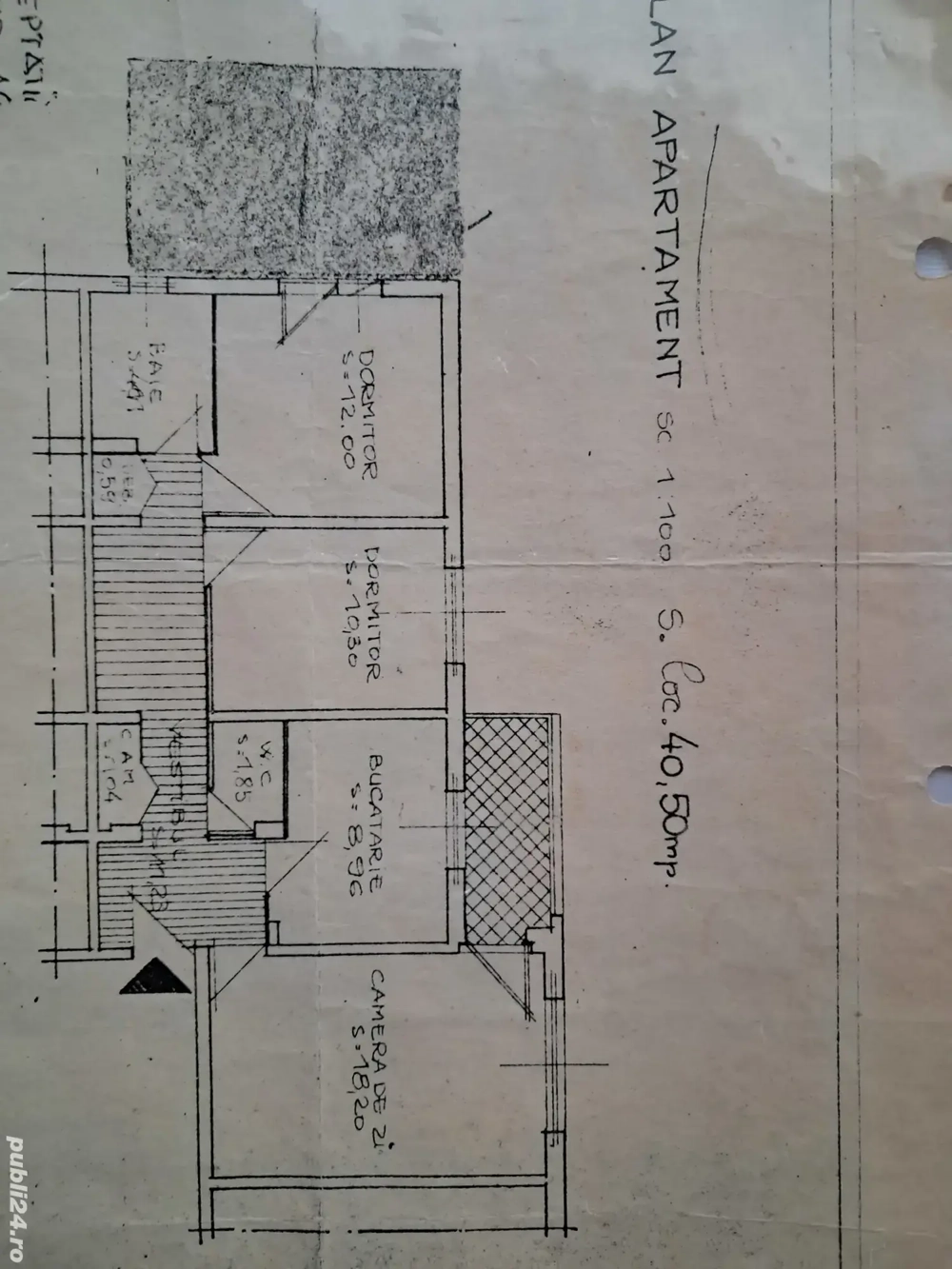 Vanzari apartament 3 camere