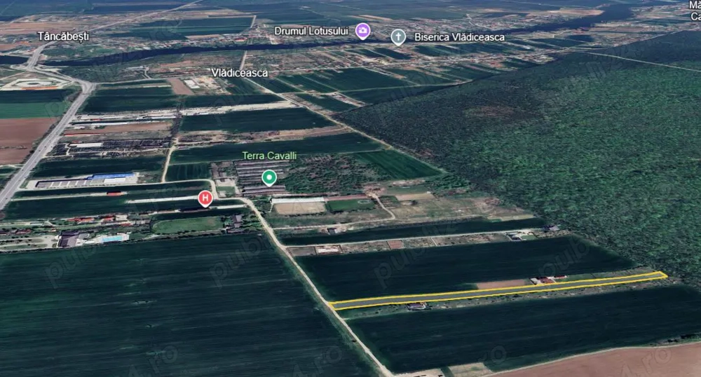 teren 5000 mp DN1 Snagov