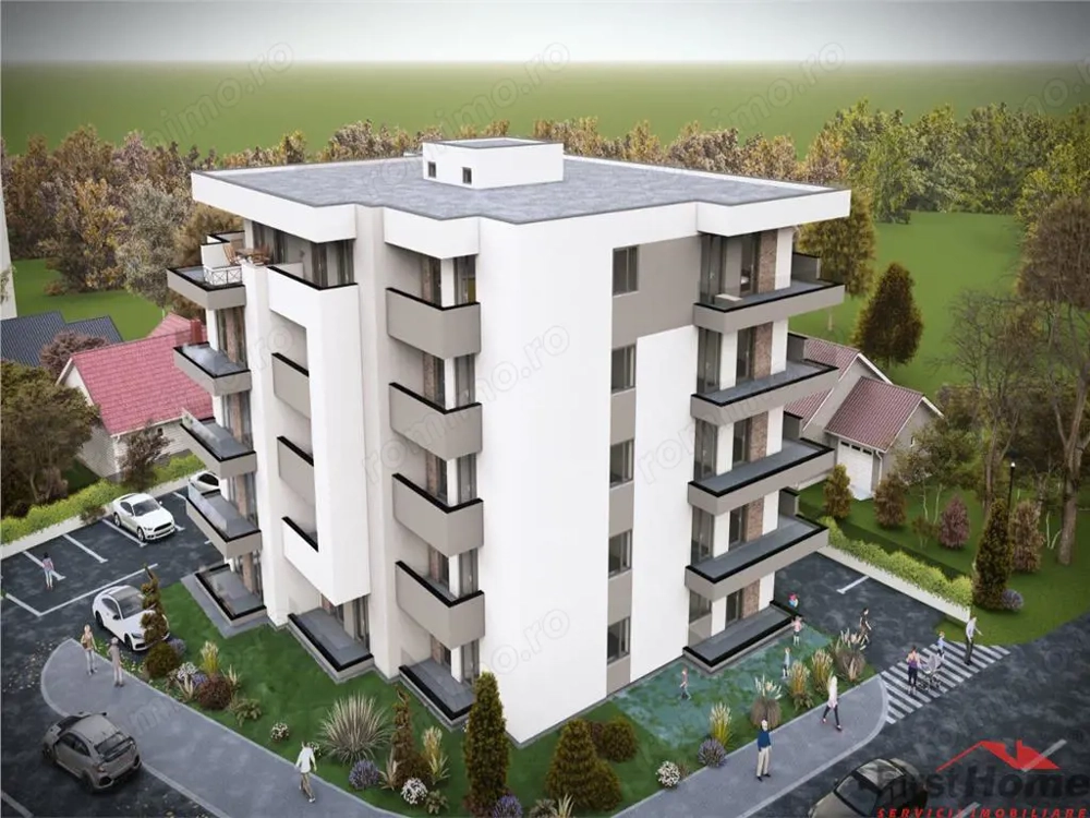 Ap 3 cam BLOC NOU PARK 69 , 77 mp utili, et 1 4,CENTRU,BIG