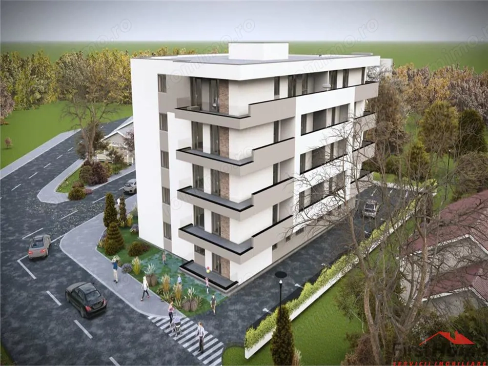 Park 69- Unirea Principatelor, 2 cam- 68.20 mp utili, etaj 1, BLOC NOU